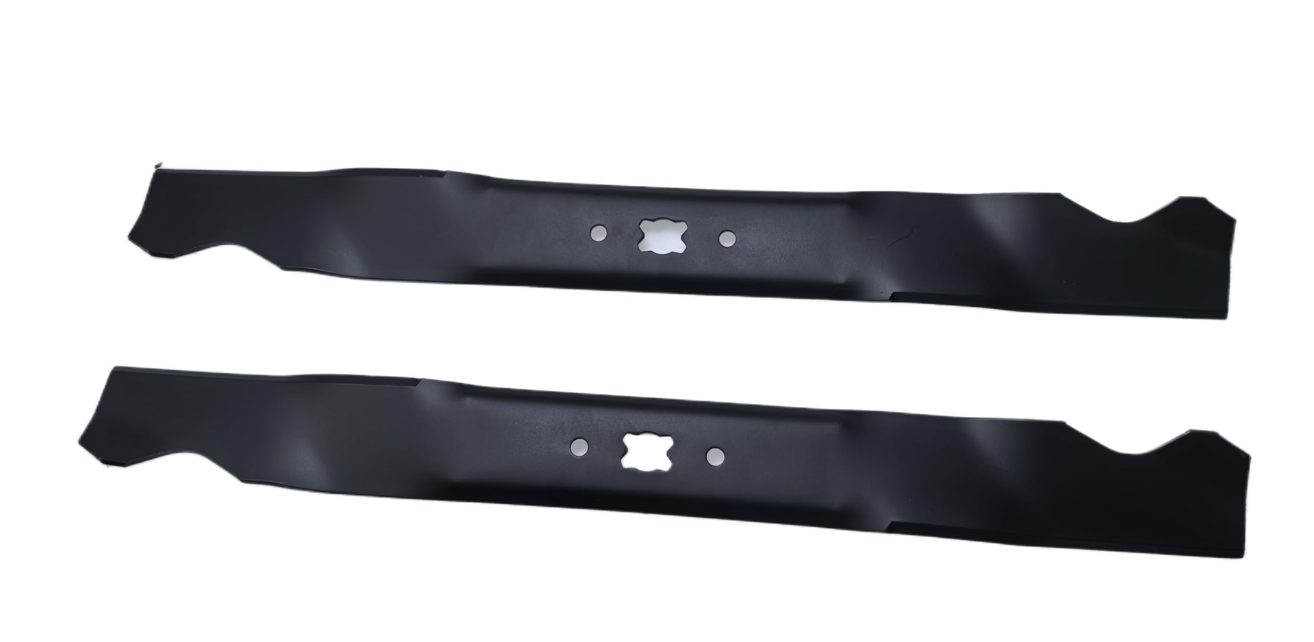 Lame de tondeuse à gazon de 53,3 cm compatible avec Mtd pour Cub Cadet - Remplace 942-0741A 742-0741 742-0741A 942-0741 (2, noir-1)