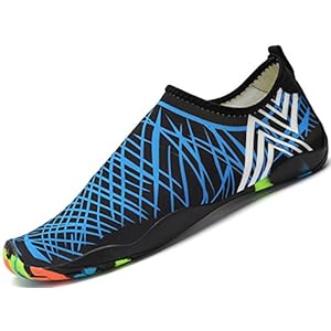 SAGUARO Mens Womens huid blote voeten water schoenen sneldrogende Aqua sport strand schoenen rijden yoga zwemmen