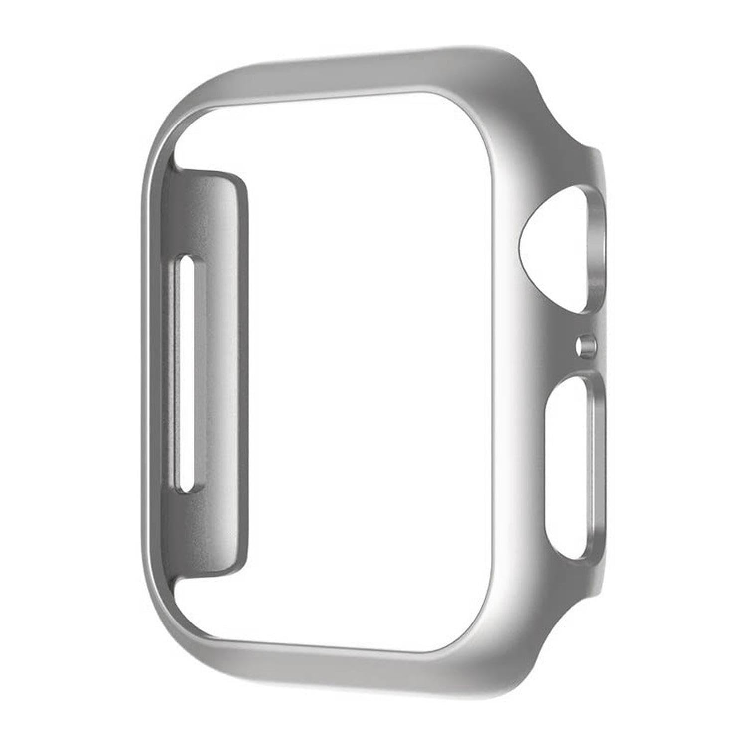 Coque Apple Watch 44mm rigide et fine en PC argent clair - 6