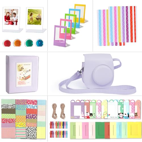 Riosin Instant Mini 12 Accessories Compatible with Fujifilm Instax Mini 12 Camera,Include mini 12...
