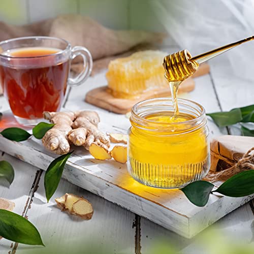 Aiheart Glass Baby Food Containers With Lids-6Psc,10Oz Glass Storage Jar,Wide Mouth Mason Jar,Snack Storage Jar,Stackable Glass Condiment Jar,Small Glass Baby Food Storage Jar,For Jams,Candy #TOP5