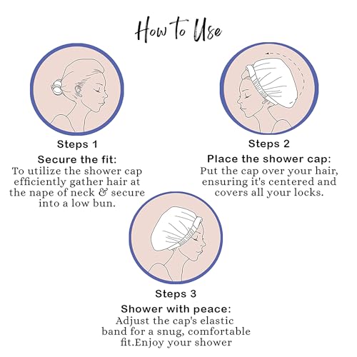 Image of BodyHerbals Eco Friendly Reusable Shower Cap -100% Water Proof, Soft & Adjustable Bath Cap For Hair Protection | Ideal For Spa, Home, Travel & Gym | Durable & Comfortable Design (Brown)