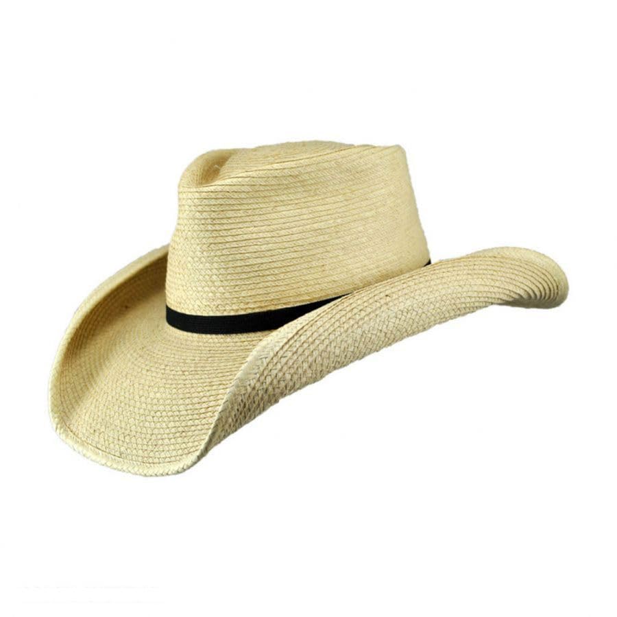 Aussie Tear Drop Guatemalan Palm Leaf Straw Hat (7-3/8) Natural