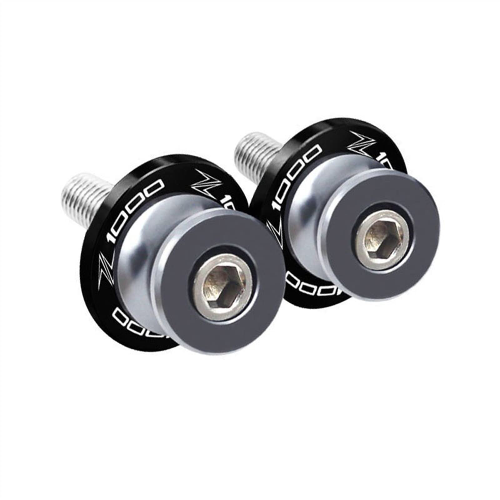 Slider Paratelaio Per Kawasaki Z1000 (2010-2020) - Protezione CNC In Alluminio Nero - Foto 7