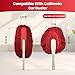 Car Duster Detailing Kit Replacement for California Car Duster Exterior Interior Cleaner Soft Cotton Mop Quickly Safely Removes Light Daily Dust for Car Dust Pollen Removing （Handle Not Included）