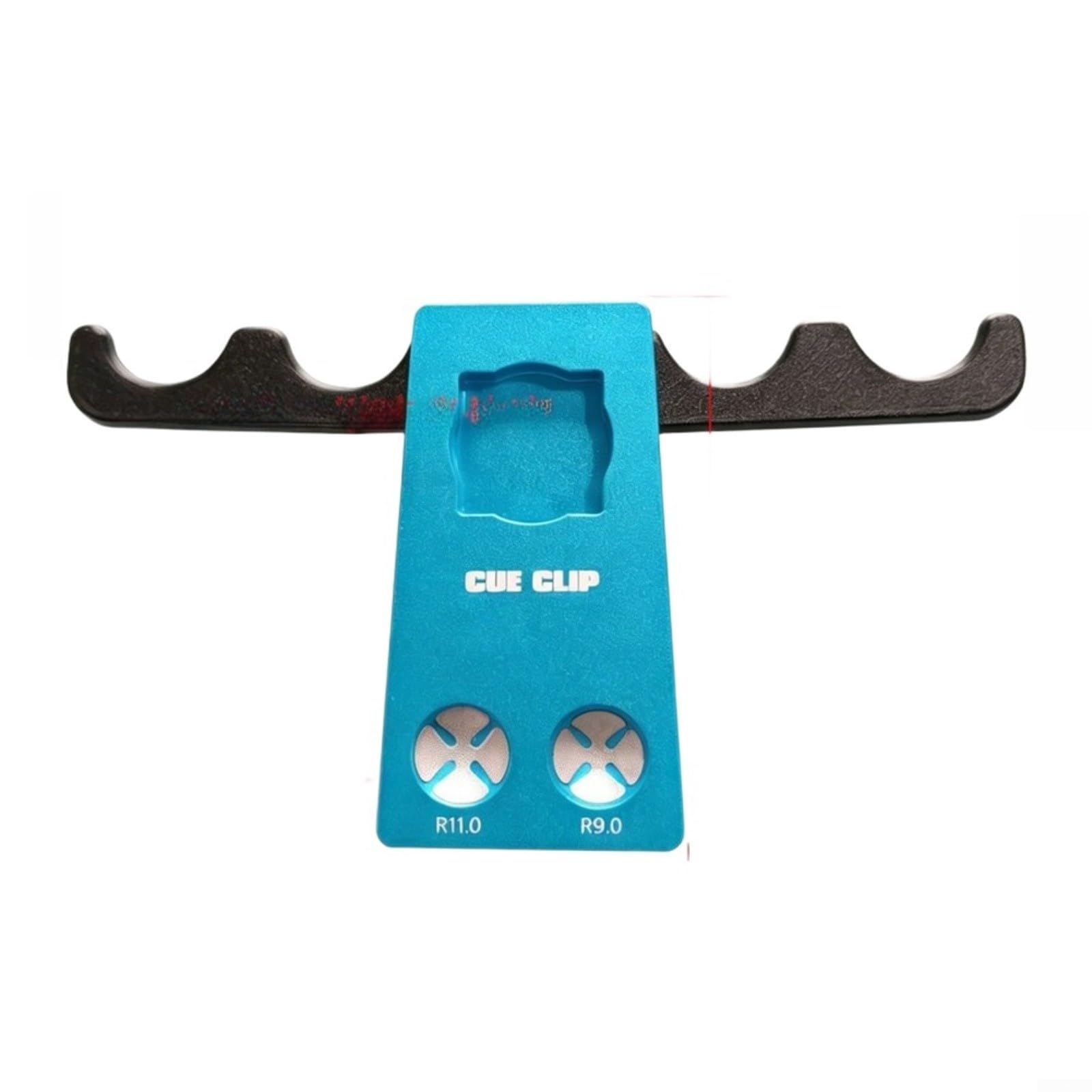 Support de queue de billard portable bleu accessoire table billard 4 trous