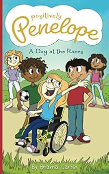 Paperback Positively Penelope: A Day at the Races Book