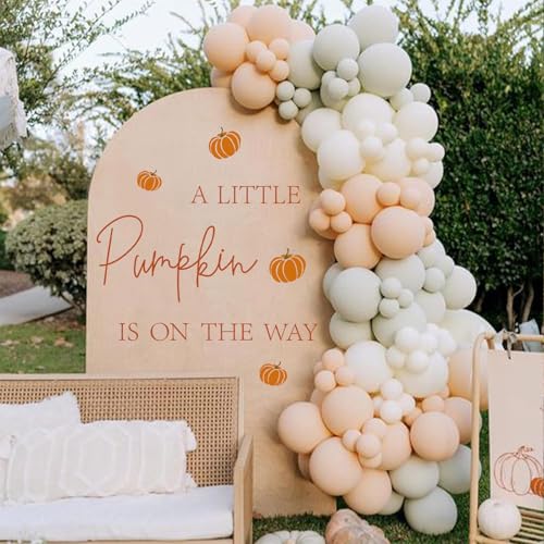 Vinilo decorativo A Little Pumpkin para pared 15.7x35.4 in miniatura 7