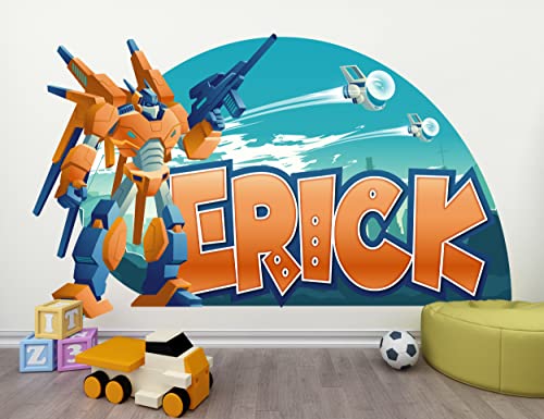 Vinilo Decorativo Robot para Habitación Infantil miniatura 4