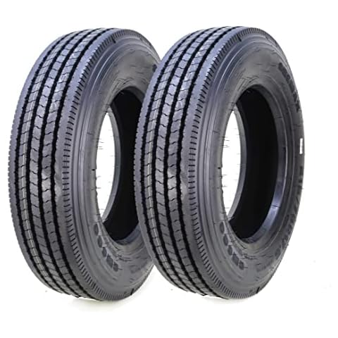 2 GREMAX Heavy Duty All Steel Trailer Tires ST215/75R17.5 16PR Load Range H Cover