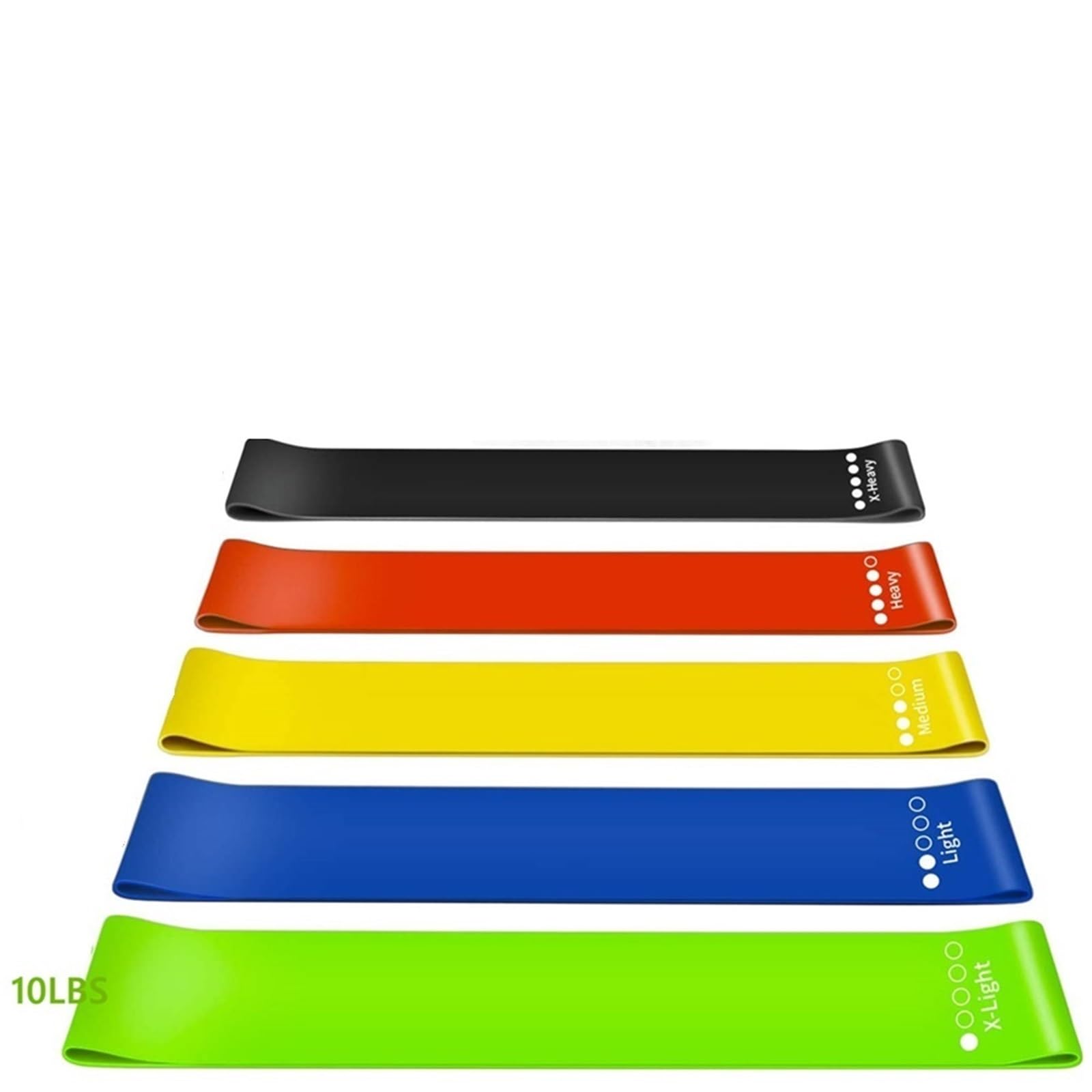 Bandas Elasticas Bandas de Resistencia for Ejercicios Gimnasio, for Yoga, estiramientos, dominadas, Bandas Goma for Entrenamiento, Equipo