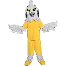 Longteng Yellow Eagle Hawk mascot costume