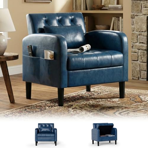 TYBOATLE Leather Chair with Storage