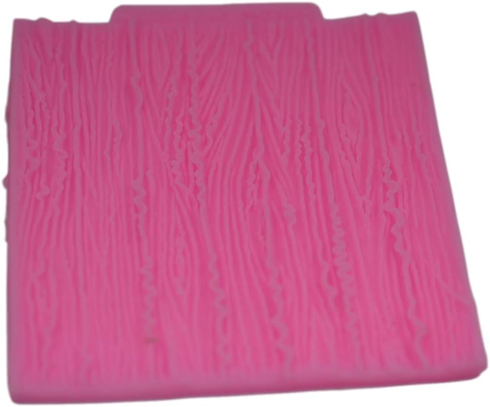 Wood Grain Tree Bark Silicone Decorating Mold - Baking Decoration Mold for Fondant, Candy, Ice Tray, Chocolate, Gumpaste Cake