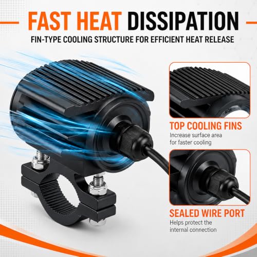 Windance 4-Mode LED Spotlight Fog Lights