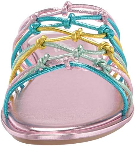 Seychelles Women's Flat Sandal, Rainbow, 7.5 | Image 1