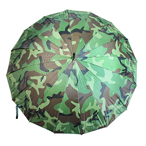 Image of Kabello Military Big Size Button Umbrella For Uv Protective Long Size (Multicolor)