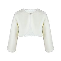 Algopix Similar Product 5 - Flower Girl Dress CoatGirl Cozy Faux