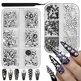【Facile à utiliser】Ce bijou d'ongle facile à utiliser vous permet d'obtenir des résultats dignes d'un salon de manucure à la maison. Préparez simplement votre ongle, appliquez la colle et positionnez l'accessoire à l'aide de la pince fournie. Enfin, appliquez une couche de finition (le séchage UV/LED est recommandé). Aucune compétence technique n'est requise : même les débutants maîtriseront cet accessoire en un rien de temps. Son alliage en fait un accessoire idéal au quotidien.