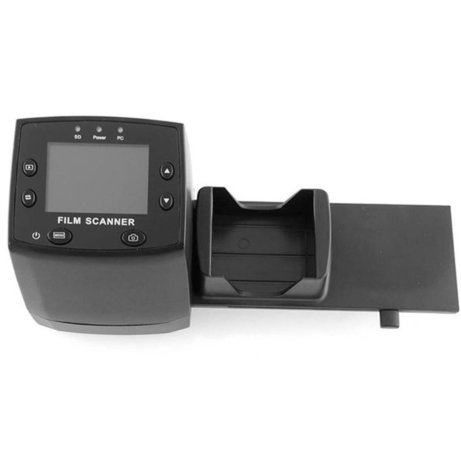 Mini Scanner Digitale per Pellicole E Diapositive, con Schermo LCD a Colori da 2,4 Pollici, Alimentatore per Diapositive, Converte Diapositive da 35 Mm, 126, 110, 8 Mm in Immagini JPEG