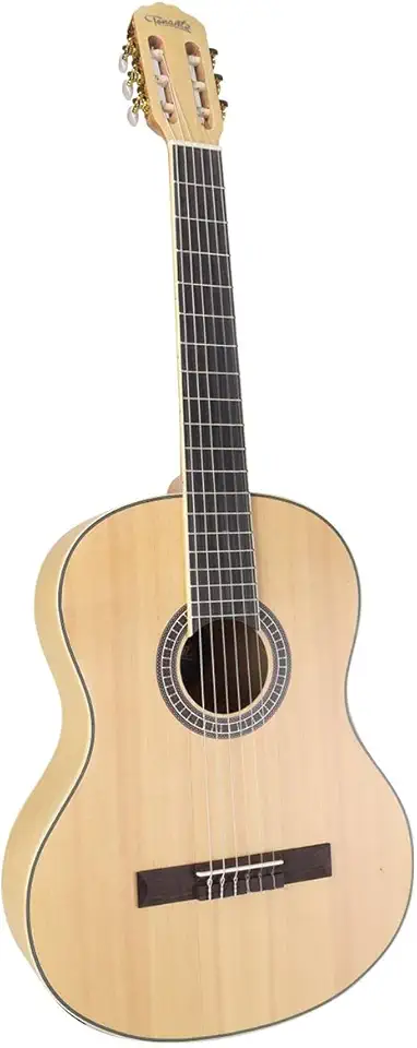 VIOLÃO CLÁSSICO ACÚSTICO LORENZZO 39" - NYLON - NATURAL FOSCO - VTL1954N – TONANTE