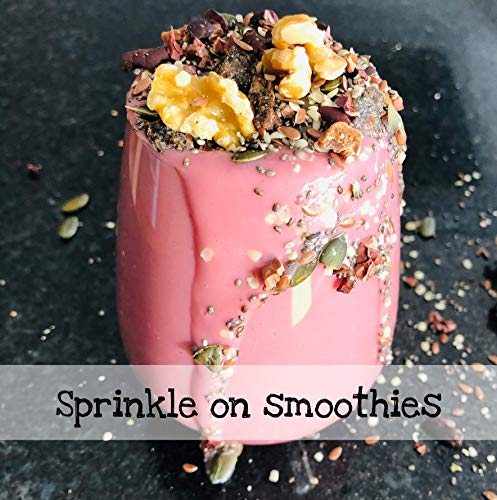 Your UnbelievaBowl - Organic Superfood Boost (FOCUS) 600g, 40 Servings, 45p Per Serving, Gluten Free, Chia Seeds, Hemp Seeds, Dates, Walnuts, Pumpkin Seeds, Cacao, Flaxseed, Turmeric - Image 5