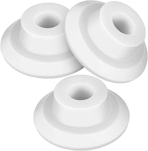 PRETYZOOM Freezer Drain Plugs Set of 3 Silicone Rubber Chest Freezer Hole Stoppers High-Efficiency Seal Leak Prevention for Refrigerator and Deep