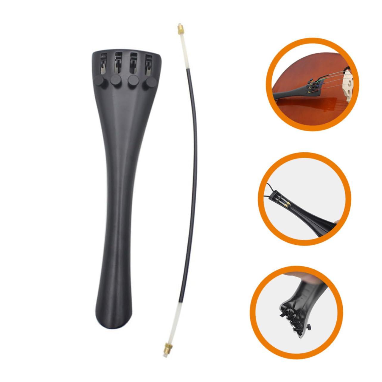 BESTonZON 4sets Accessori Per Cordiera e Facile Sostituire Per Musicisti Professionisti e Appassionati
