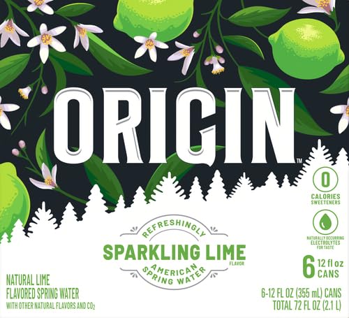 Origin Organic & Non-Gmo Lime Flavor Sparkling Water thumb #2