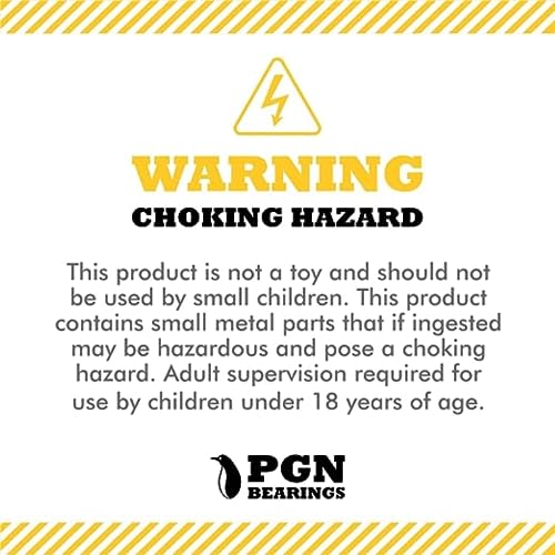 (4 Qty) Pgn - 99502Hnr Snap Ring & Sealed Ball Bearing - 5/8"X1-3/8"X7/16" - Replacement For Go Kart - Wheel Hub - Mini Bikes And Lawn Mowers #TOP5