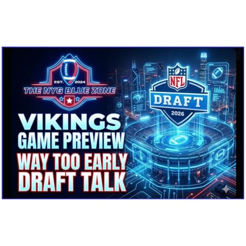 Giants Vikings Preview. Way Too Early Draft Talk!