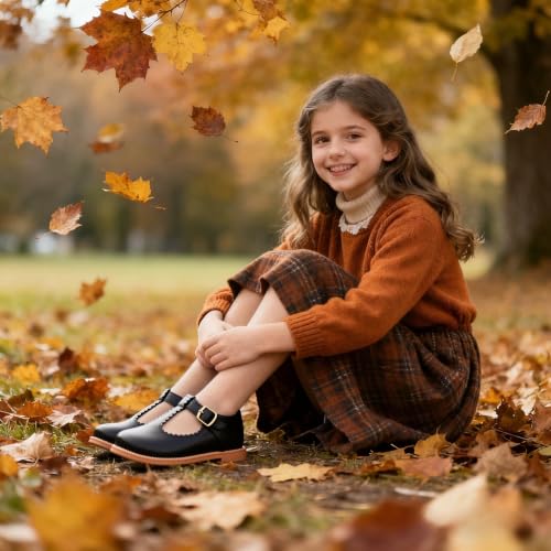 Image of ESTINE Toddler Kids School Uniform Oxford-Little Girls Dress Party Shoes