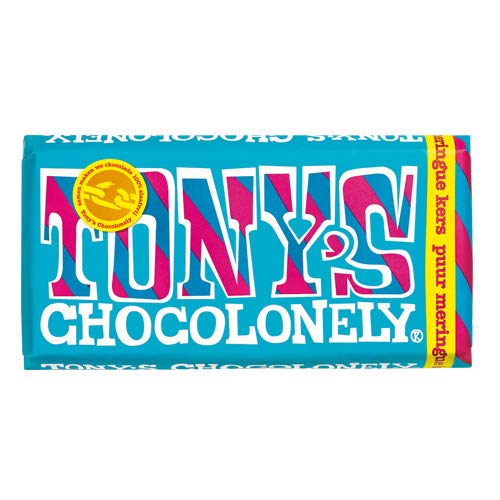 Tony's Chocolonely Zartbitterschokolade 51% Baiser Kirsche 180g Cover