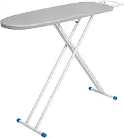 Metaltec Tábua De Passar Roupa Pluma Mix Plus Em Aço Resistente E Suporte Para Ferro - Capa Forro 100% Algodão Térmico