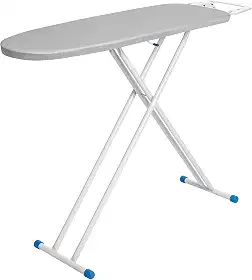 Metaltec Tábua De Passar Roupa Pluma Mix Plus Em Aço Resistente E Suporte Para Ferro - Capa Forro 100% Algodão Térmico
