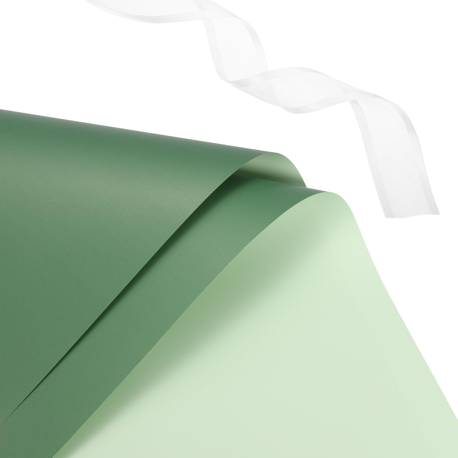 PATIKIL 20 Sheets Flower Wrapping Paper - Image 4