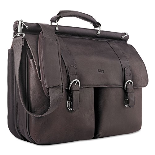 Maletín Solo New York para Laptop 15.6" Cuero Espresso miniatura 4