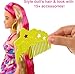 Barbie Totally Hair Doll, Flower-Themed with 8.5-inch Fantasy Hair & 15 Styling Accessories (8 with Color-Change Feature)