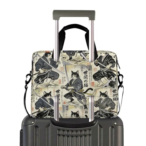 Funda cruzada para portátil de 15.6 pulgadas con asa y correa miniatura 4