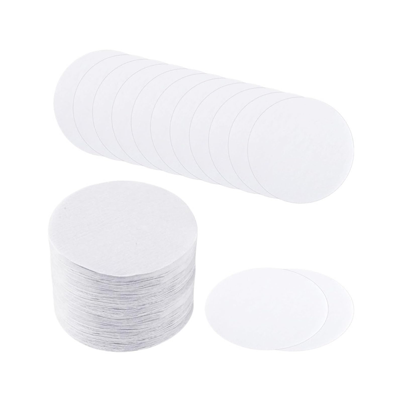 400/600 Stück Kaffeefilterpapier 56 Mm Ungebleichter Espressofilter Rundes Einwegwerkzeug