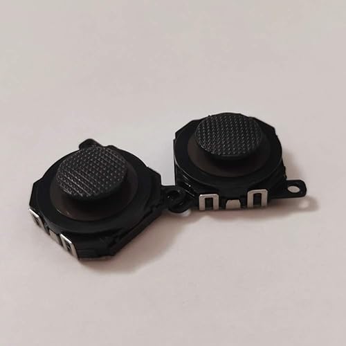 Miniatura 6 de IJJ Piezas de Repuesto Analógico 3D Botón Palillo Joystick Rocker con Tapa para PSP 1000 1001 -Negro 2PCS,PSP 2-Axis Analógico Pulgar Joystick