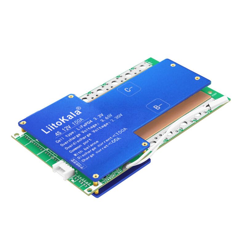 VIDOO Smart BMS 4S 12V Sistema Gestione Batteria Protezione Sovraccarico Alta Capacità Corrente-150A