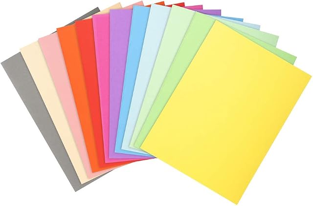 Exacompta - Ref 410000E - Forever Collection - Recycled Square Cut Folder - A4 (210 x 297mm), 220gsm Recycled Board, Blue Angel Certified - Assorted colours (Pack of 100)