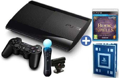 Sony 9210252 PS3 12GB Super Slim + PlayStation Move Starterpack + Wonderbook + B