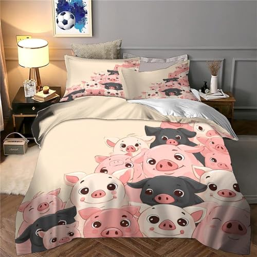 Housse de couette microfibre effet 3D dessin animé panda doux - 6