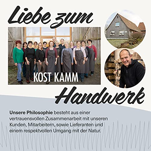 Foto von KOST KAMM Rundbürste | Ø 35 mm Fönbürste | Naturhaarbürste für glatte, kurze & mittellange Haare