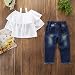 PAOLIAN Conjuntos para Niñas Verano Primavera 2019 Camisetas de Tirantes y Pantalones...