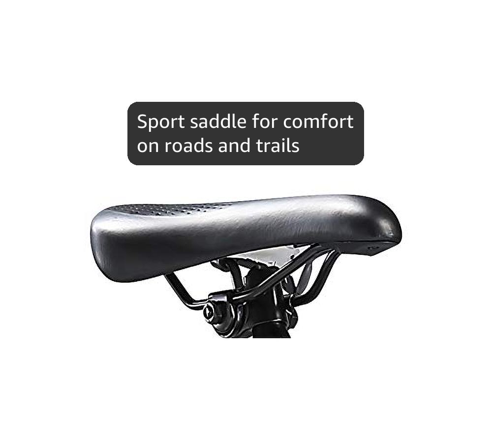 Schwinn GTX Comfort Adult Hybrid Bike, Men and Women, Dual Sport Bicycle, 700c Wheels, Step-Through or Step-Over Lightweight Aluminum Frame