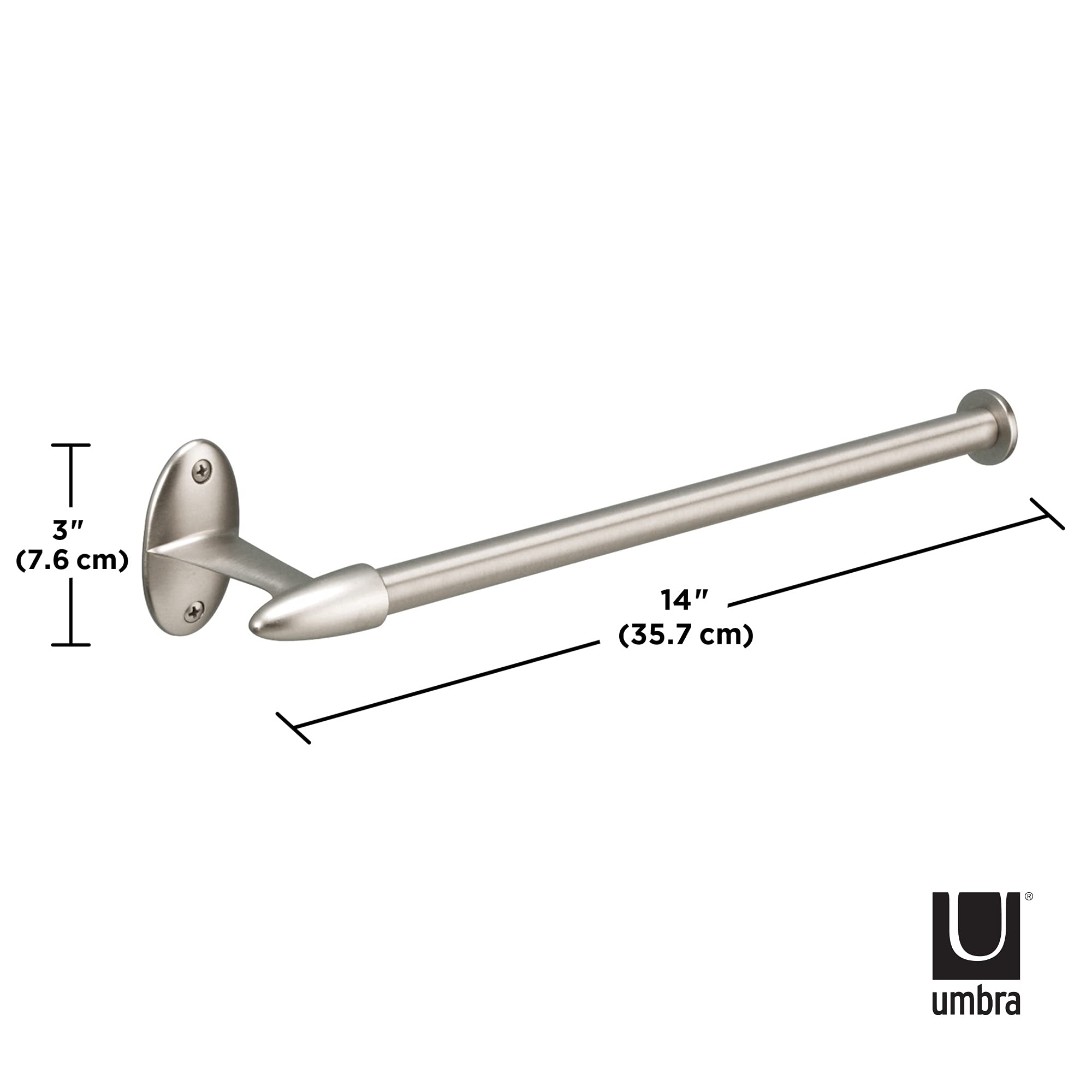 Stream - Soporte de pared de metal para toallas de papel, elegante soporte para toallas de papel, ideal para la cocina 2