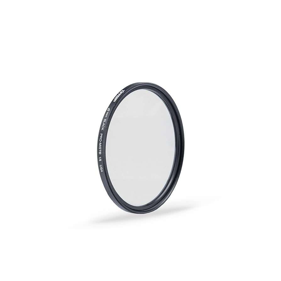 Amazon.com : Tiffen 49mm Black Pro-Mist 1/8 Filter|Black Pro